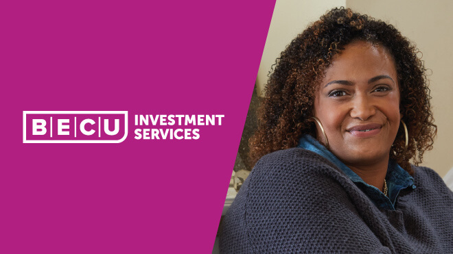 BECU Investment Services, smiling woman