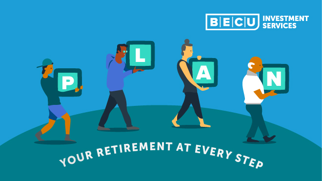 Retirement planning throughout life hero