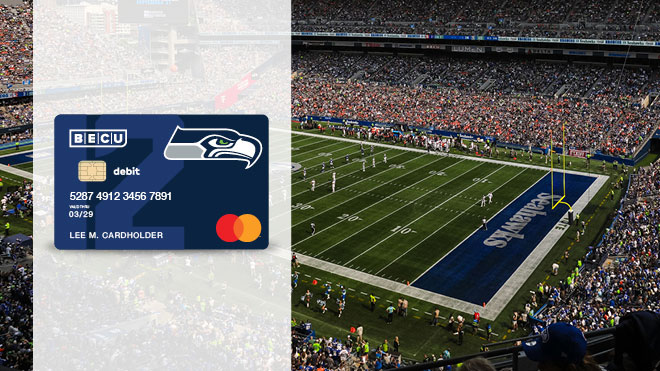 Seahawks Debit Card 