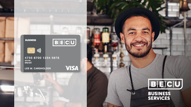 A smiling man wearing a hat and cooking apron. BECU Business Credit ...