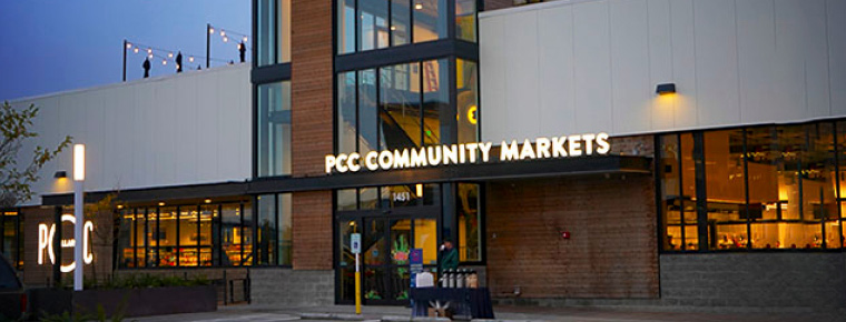 Store front of PCC Community Markets