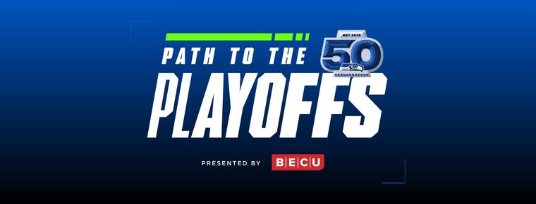 Seattle Seahawks Path to the Playoffs presented by BECU.