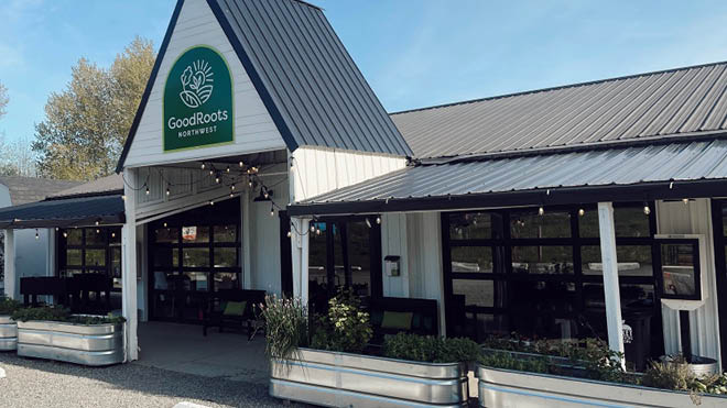 GoodRoots Market Entrance