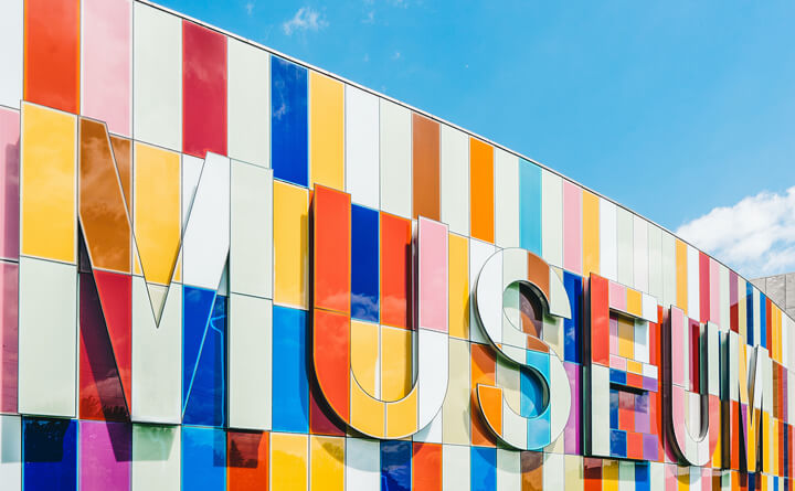 Sign that says Museum