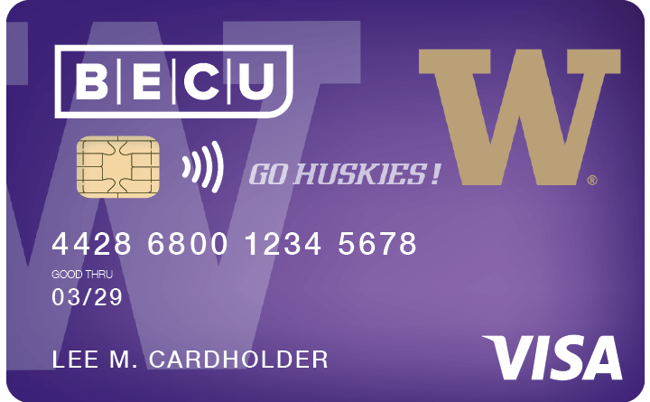 BECU UW Credit Card