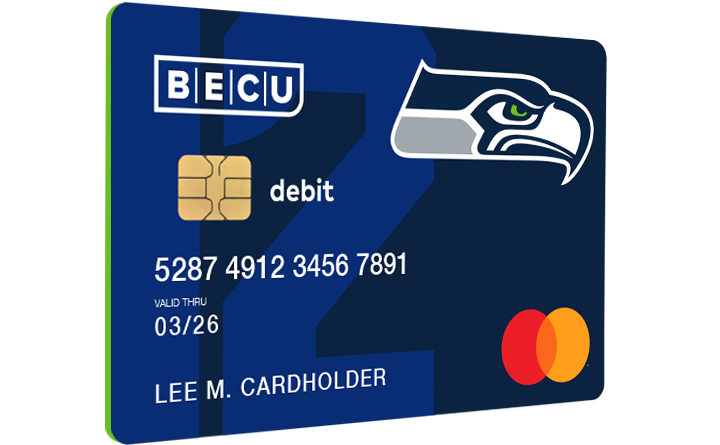 Seahawks Debit Card
