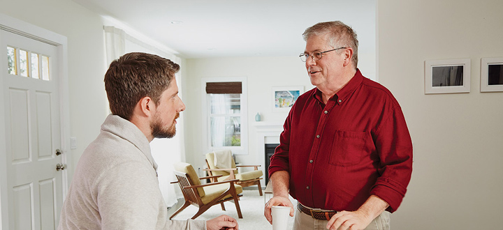 BECU Trust Services: Two Men Talking