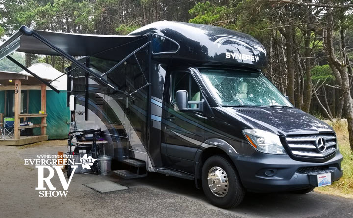 RV at a campground